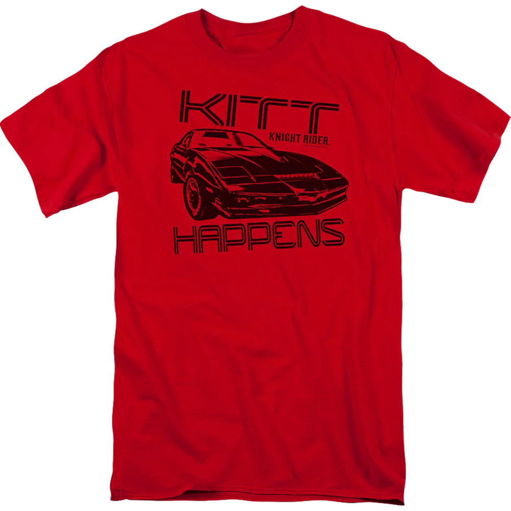 Kitt Happens Knight Rider Tshirt